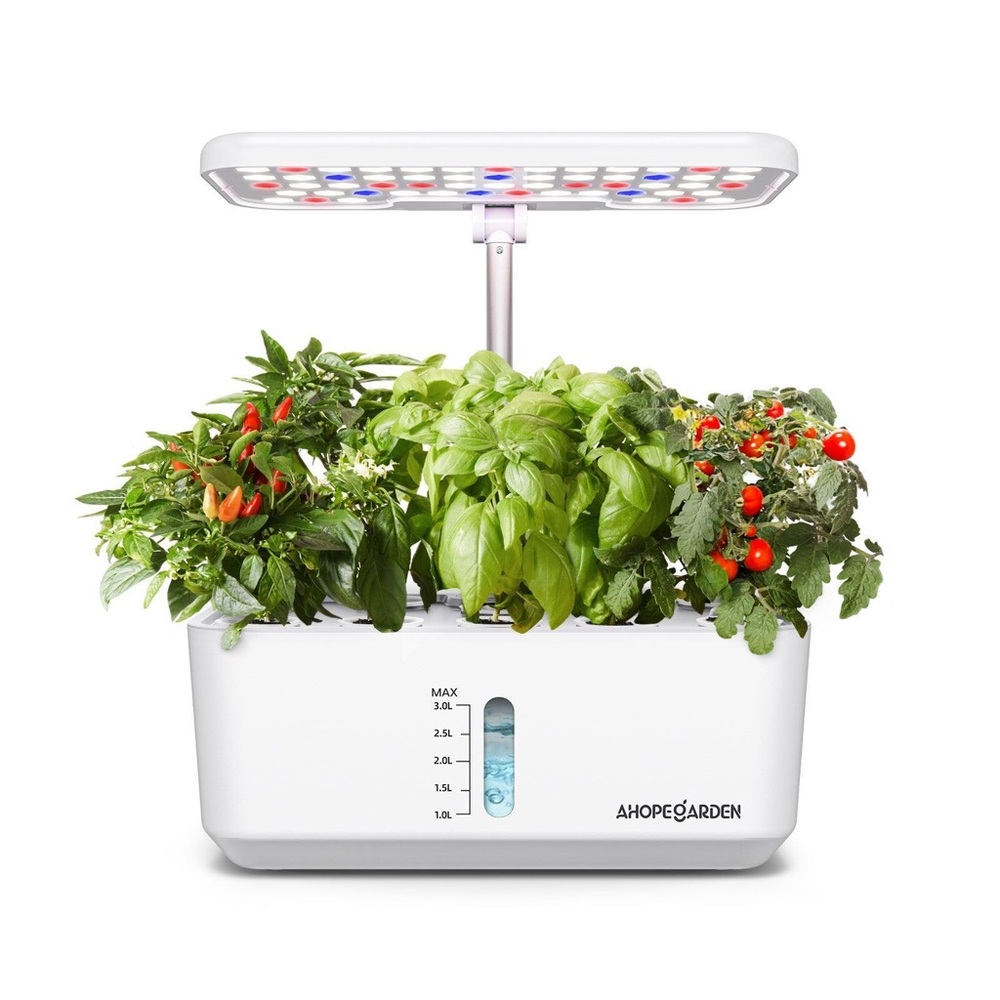 Indoor Hydrophonic Garden -8 seed pod Intelligent Planter from Ahopegarden